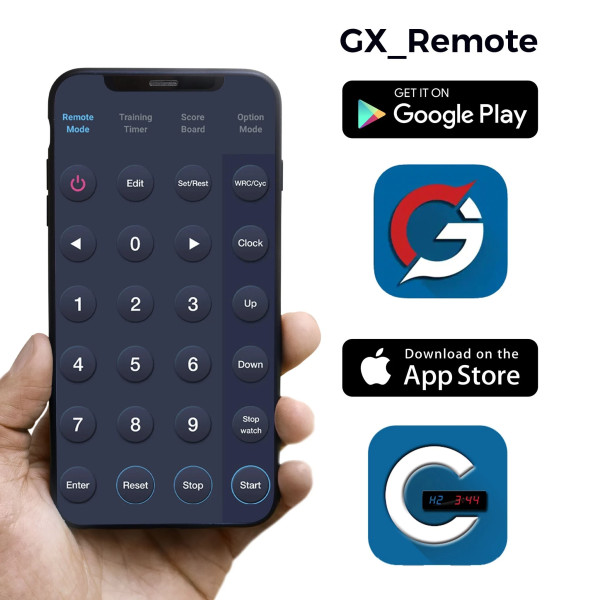 ціна Crossmaxx® 6 цифровий таймер для кросфіт тренувань Crossmaxx